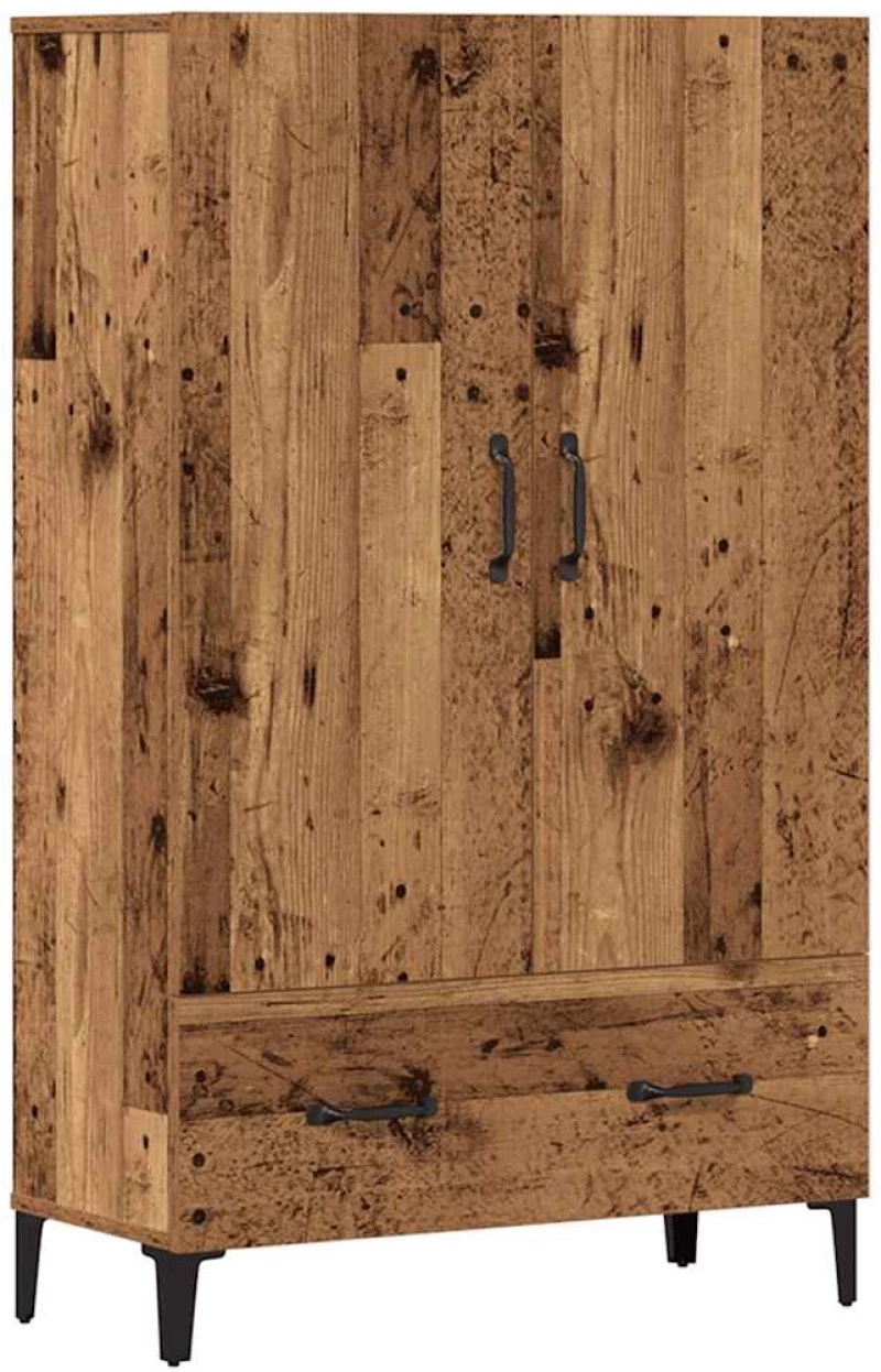 vidaXL Ντουλάπι Παλιό ξύλο 70x31x115 cm Κατασκευασμένο ξύλο