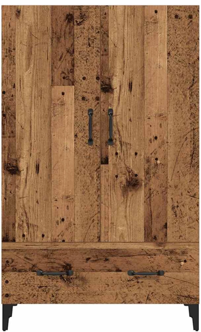 vidaXL Ντουλάπι Παλιό ξύλο 70x31x115 cm Κατασκευασμένο ξύλο