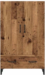 vidaXL Ντουλάπι Παλιό ξύλο 70x31x115 cm Κατασκευασμένο ξύλο