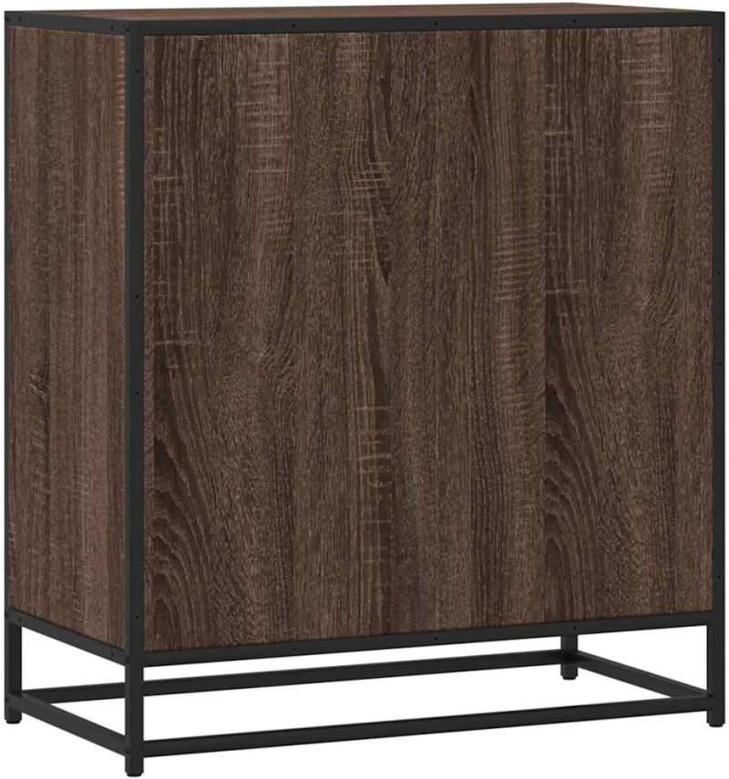 vidaXL Συρταριέρα καφέ δρυς 68x35x76 cm Κατασκευασμένο ξύλο