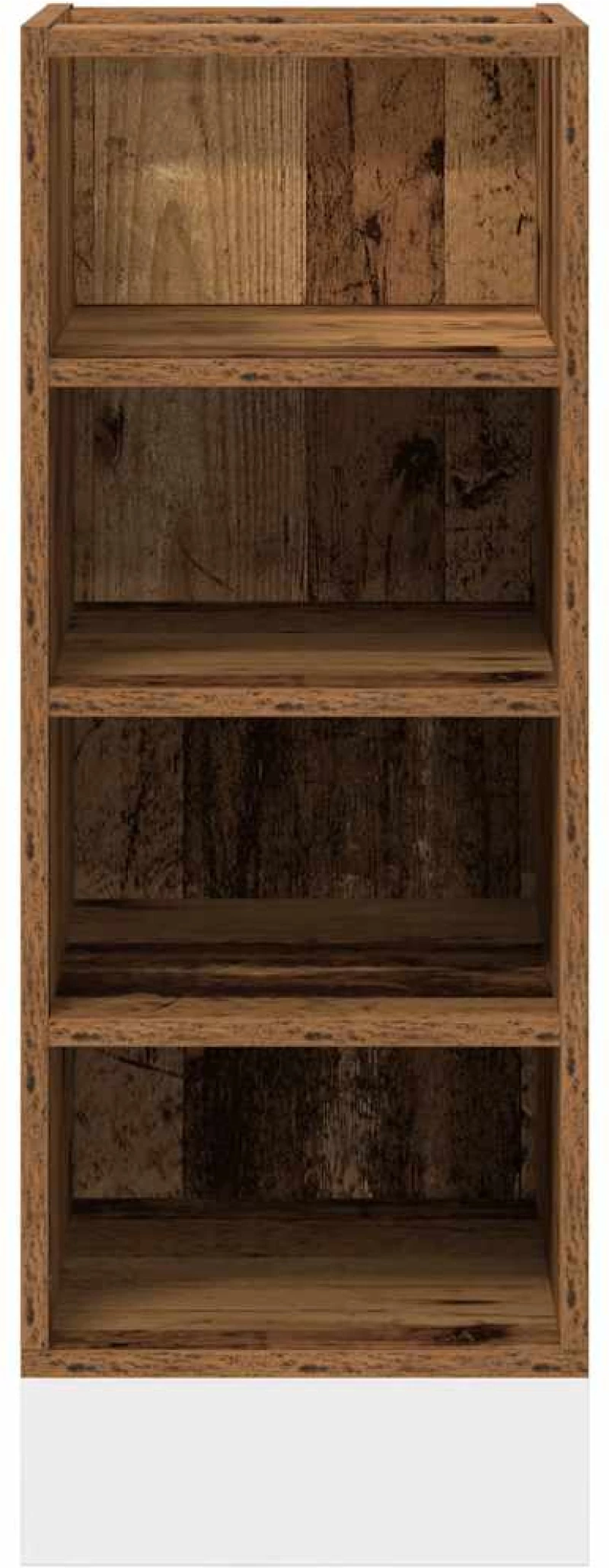 vidaXL Κάτω ντουλάπι Riga Παλιό ξύλο 30x44,5x81,5 cm