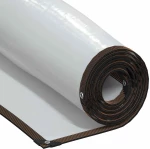 vidaXL Σαφής μουσαμάς με οπές 8x12 m πολυαιθυλένιο