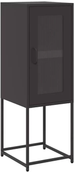 vidaXL Sideboard Μαύρο 36x39x107 cm από χάλυβα ψυχρής έλασης