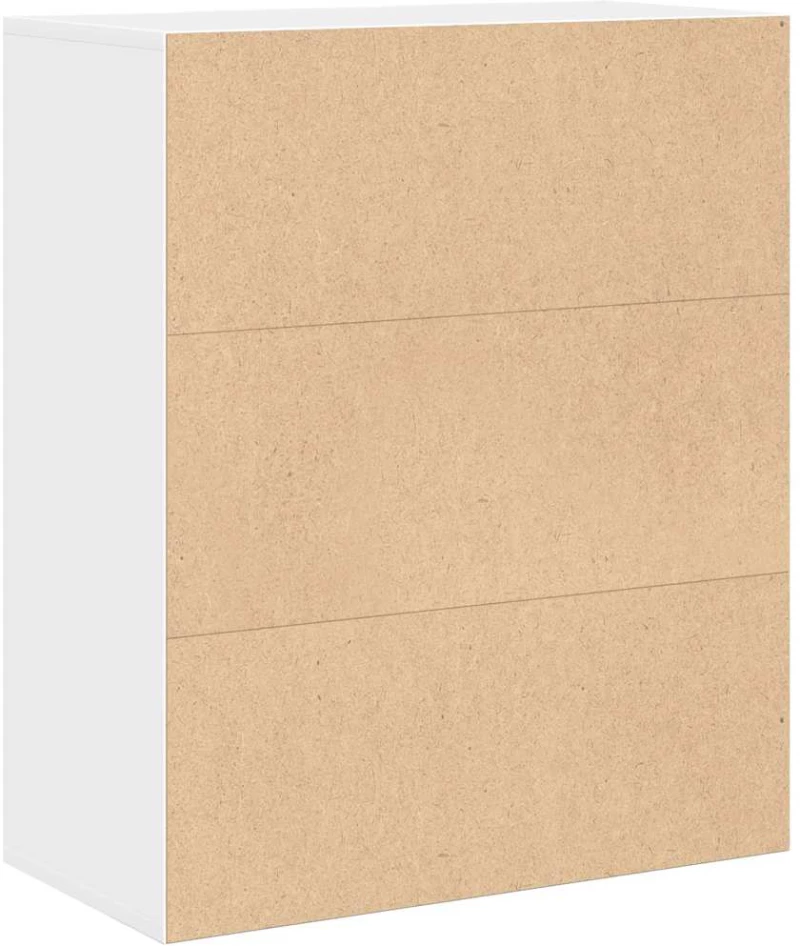 vidaXL Βιβλιοθήκη με 5 Ράφια Λευκή 60x30x71,5 εκ. Επεξεργασμένο Ξύλο