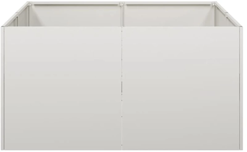 vidaXL Ζαρντινιέρα 80x80x40 εκ. από Ανοξείδωτο Ατσάλι