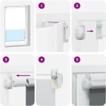 vidaXL Ρολέρ Μπλακάουτ Μπεζ 65x150 cm Πλάτος υφάσματος 60,7 cm
