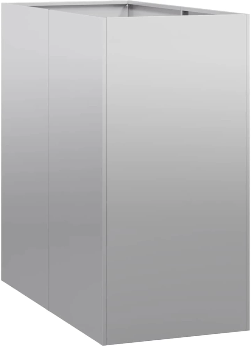 vidaXL Ζαρντινιέρα 40x80x80 εκ. από Γαλβανισμένο Ατσάλι