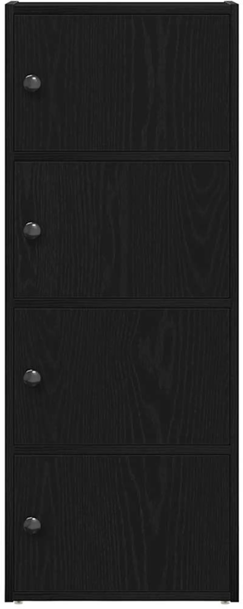 vidaXL Βιβλιοθήκη Μαύρη Δρυς 40x24x102 εκ. Κατασκευασμένο ξύλο