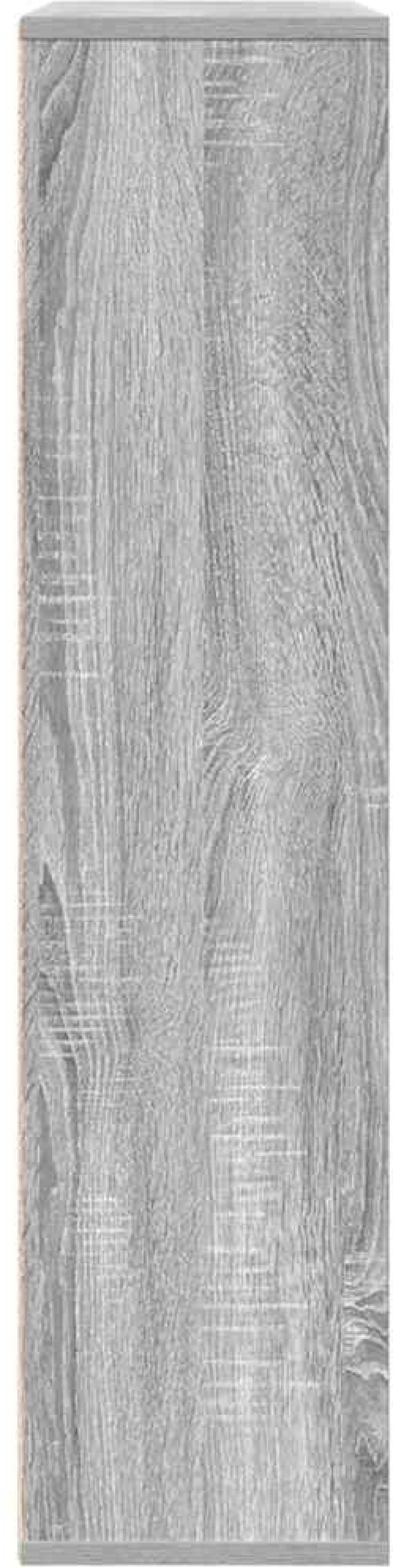 vidaXL Βιβλιοθήκη Γκρι Sonoma 89x24x101,5 εκ. από Επεξεργασμένο Ξύλο