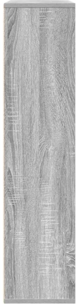 vidaXL Βιβλιοθήκη Γκρι Sonoma 89x24x101,5 εκ. από Επεξεργασμένο Ξύλο