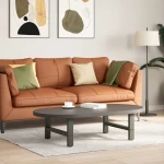 vidaXL Πόδια τραπεζιού σαλονιού Ανθρακί 2 τεμ. 60x(30-31) εκ. Ατσάλι
