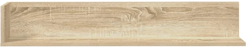 vidaXL Ράφια τοίχου 2 τεμάχια Sonoma Oak Κατασκευασμένο ξύλο