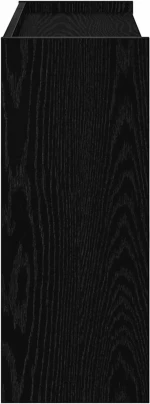 Ράφι παπουτσιών vidaXL Μαύρο 80x25x62 cm Κατασκευασμένο ξύλο