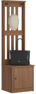 vidaXL Δέντρο χωλ "SANDENS" 45x40x159,5 εκ.Πεύκο μασίφ ξύλο