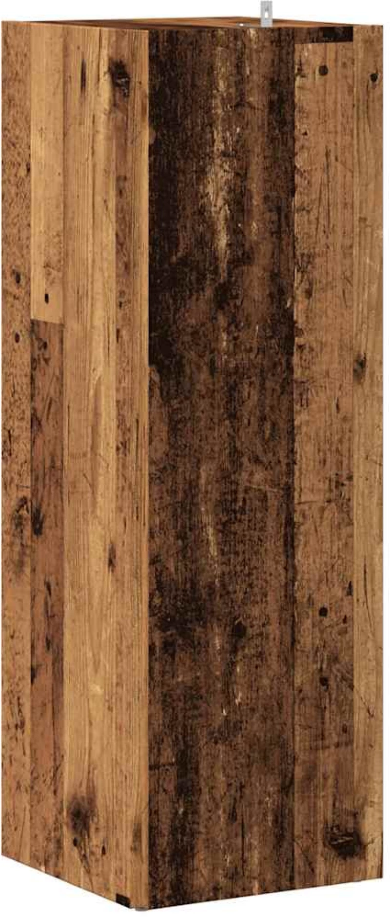 vidaXL Γωνιακό ντουλάπι παλιό ξύλο 33x33x100 cm Ξύλο μηχανής