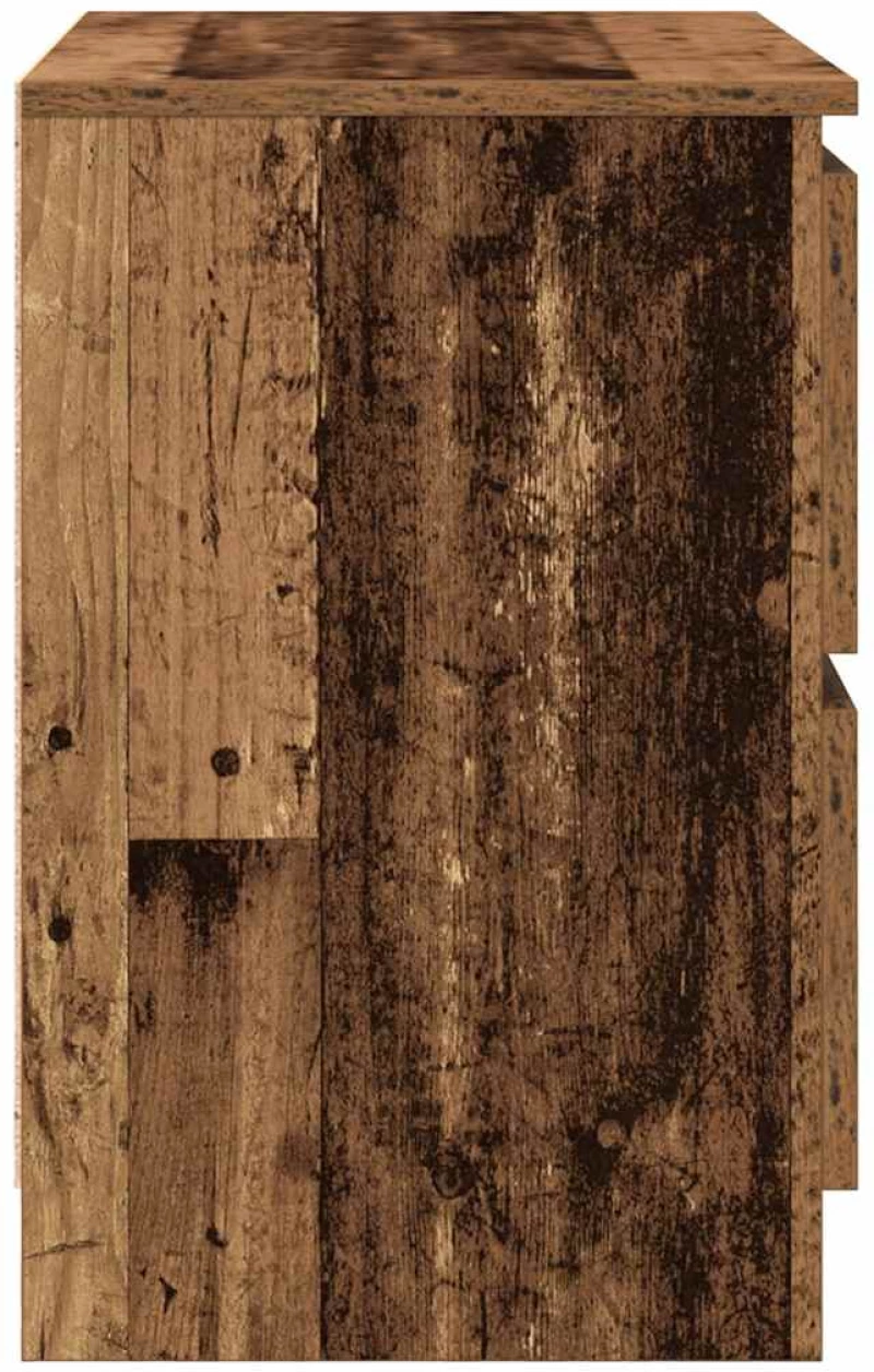 vidaXL Έπιπλο Τηλεόρασης Παλιό Ξύλο 60x35x54 εκ. από Μοριοσανίδα