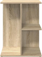 vidaXL Κομοδίνα 2 τεμ. Sonoma Δρυς 46,5x29x61 εκ. Επεξεργασμένο Ξύλο