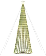 vidaXL Χριστουγεννιάτικο δέντρο LED 1028 LED Ζεστό Λευκό 403 cm