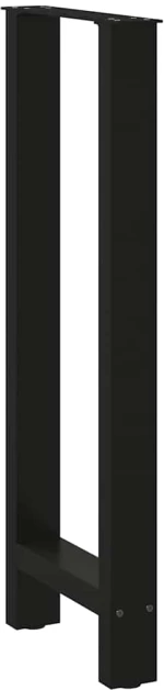 vidaXL Πόδια τραπεζιού μπαρ Μαύρο 2 τεμ. 40x(100-101) εκ. Ατσάλι