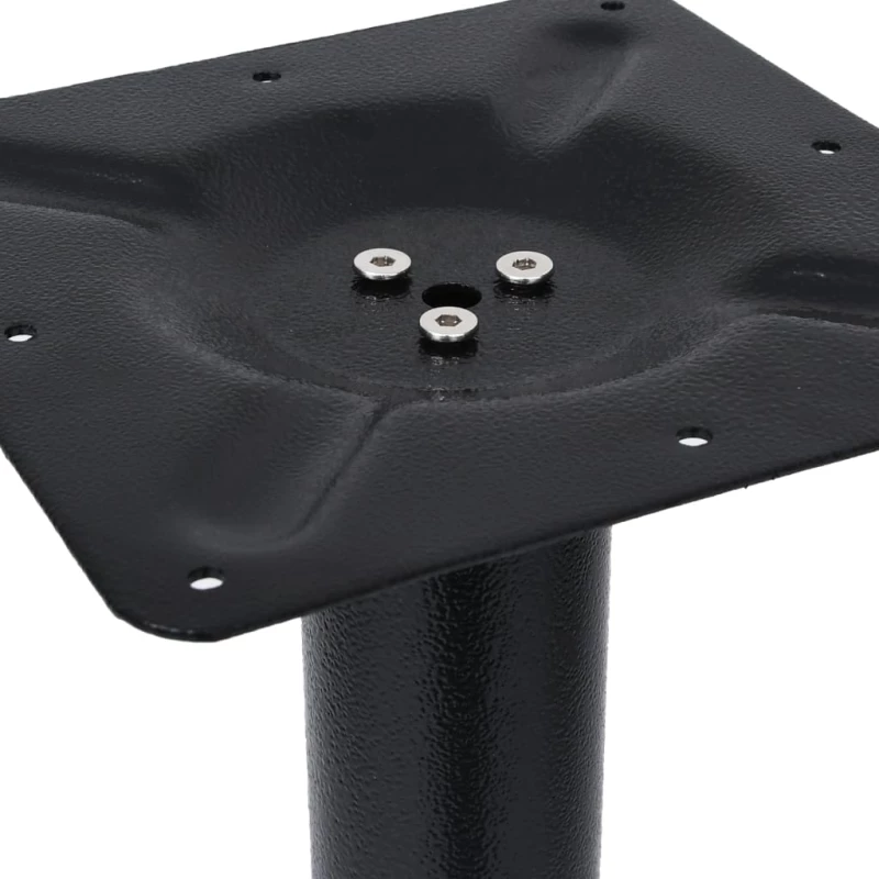 vidaXL Πόδι τραπεζιού μπιστρό μαύρο Ø43x107 cm Χυτοσίδηρος