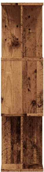 ντουλάπι βιβλίων vidaXL Παλιό ξύλο 80x24x96 cm Κατασκευασμένο ξύλο
