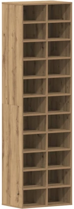 vidaXL Ντουλάπι παπουτσιών Artisan Oak 54x34x183cm Κατασκευασμένο ξύλο
