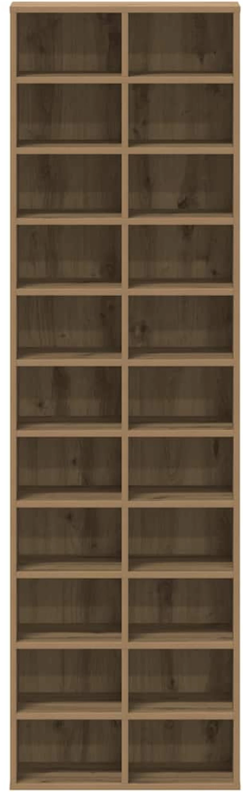 vidaXL Ντουλάπι παπουτσιών Artisan Oak 54x34x183cm Κατασκευασμένο ξύλο