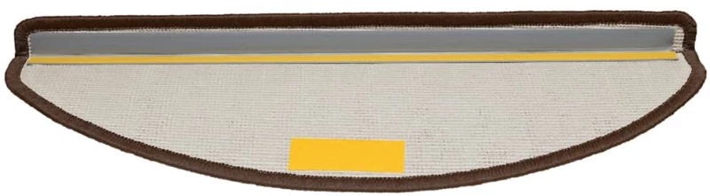 vidaXL Πατάκια Σκάλας 20 τεμ. Καφέ 65 x 21 x 4 εκ.