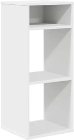 ντουλάπι βιβλίων vidaXL Λευκό 34x31x80 cm Κατασκευασμένο ξύλο