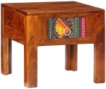 vidaXL Κομοδίνο 40x40x36 cm από μασίφ ξύλο ακακίας