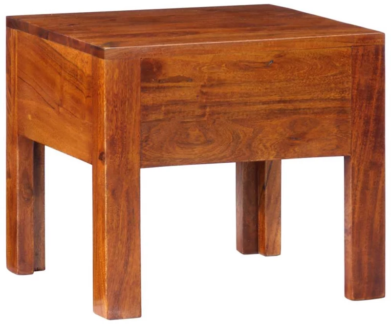 vidaXL Κομοδίνο 40x40x36 cm από μασίφ ξύλο ακακίας