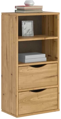 vidaXL Συρταριέρα με Συρτάρια ODDA 40x24x79 εκ. από Μασίφ Ξύλο Πεύκου