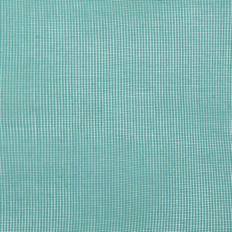 vidaXL Voile κουρτίνες με ροδέλες 2 τεμάχια Τιρκουάζ