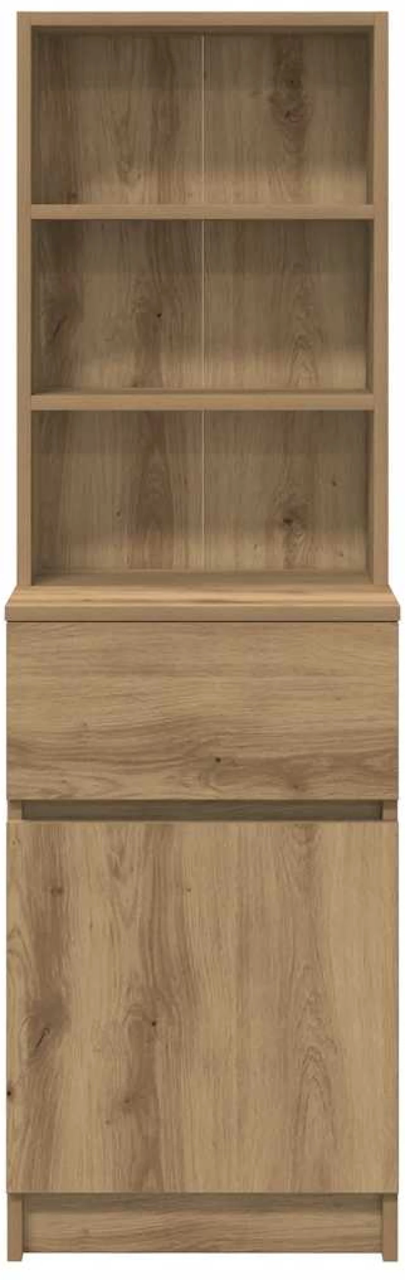 vidaXL Κομοδίνο Αρτισιανή Δρυς 39x35x125 εκ. από Επεξεργασμένο Ξύλο