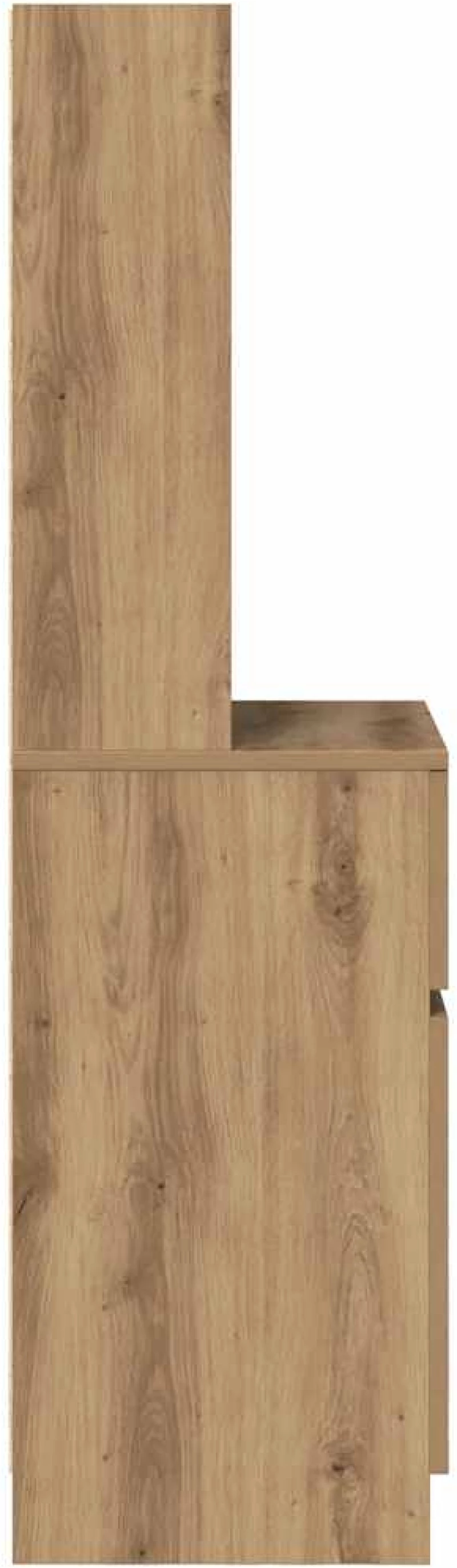 vidaXL Κομοδίνο Αρτισιανή Δρυς 39x35x125 εκ. από Επεξεργασμένο Ξύλο