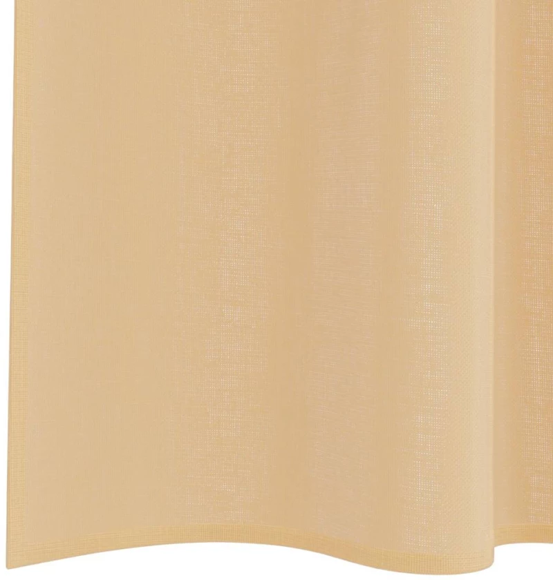 vidaXL Κουρτίνες Voile με βρόχους 2 τεμάχια Άμμος 140x175 cm
