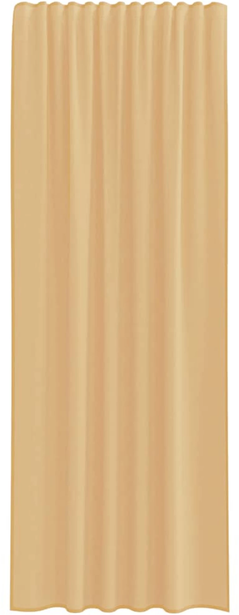 vidaXL Κουρτίνες Voile με βρόχους 2 τεμάχια Λευκό 140x245 cm