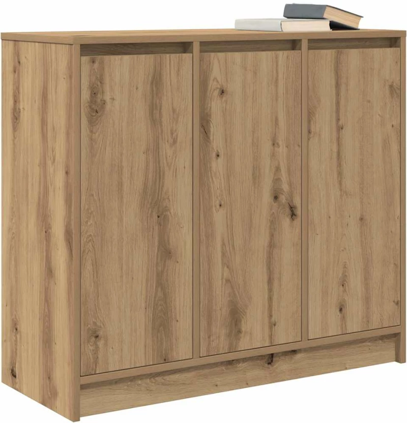 vidaXL Ντουλάπι τεχνίτης Δρυς 85x34x76 εκ. από Επεξεργασμένο Ξύλο