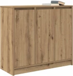 vidaXL Ντουλάπι τεχνίτης Δρυς 85x34x76 εκ. από Επεξεργασμένο Ξύλο