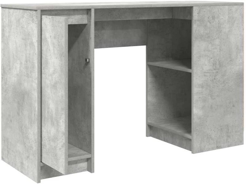 vidaXL Γραφείο Γκρι του Σκυροδέματος 120x42x76 εκ. Επεξεργασμένο Ξύλο