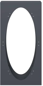 vidaXL Ράφι Καυσόξυλων Ανθρακί 50x23x100 εκ. Χάλυβας ψυχρής έλασης