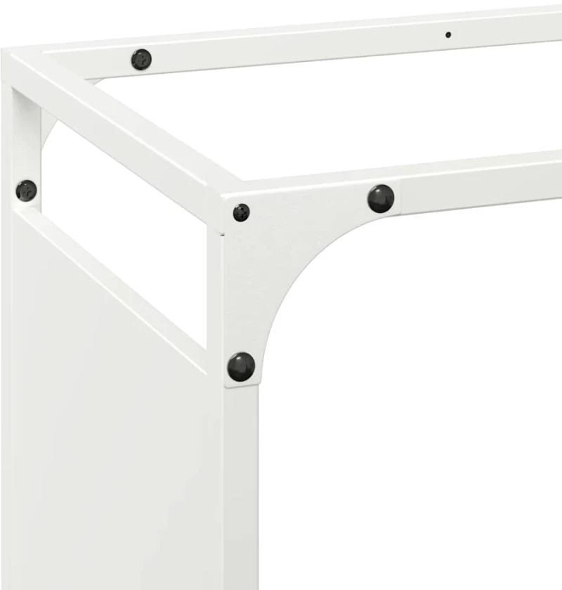 vidaXL Ράφι Καυσόξυλων Μαύρο 60x28x65 εκ. Χάλυβας ψυχρής έλασης