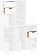 vidaXL Πλαϊνά ντουλάπια 5 τεμ. ODDA 40x24x79 εκ. από Μασίφ Ξύλο Πεύκου