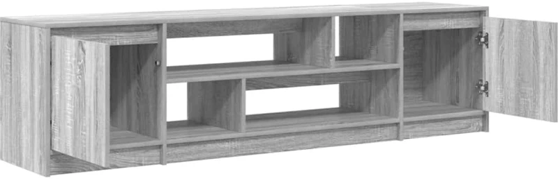 vidaXL Έπιπλο Τηλεόρασης Γκρι Sonoma 188,5x41x50 εκ. Επεξεργ. Ξύλο