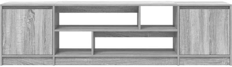 vidaXL Έπιπλο Τηλεόρασης Γκρι Sonoma 188,5x41x50 εκ. Επεξεργ. Ξύλο