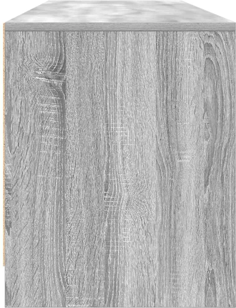 vidaXL Έπιπλο Τηλεόρασης Γκρι Sonoma 188,5x41x50 εκ. Επεξεργ. Ξύλο