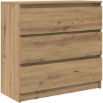 vidaXL Μπουφές Τεχνίτης Δρυς 80x35x76 εκ. Επεξεργασμένο Ξύλο