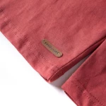 Μπλουζάκι Παιδικό Μακρυμάνικο Χρώμα Burnt Red 116