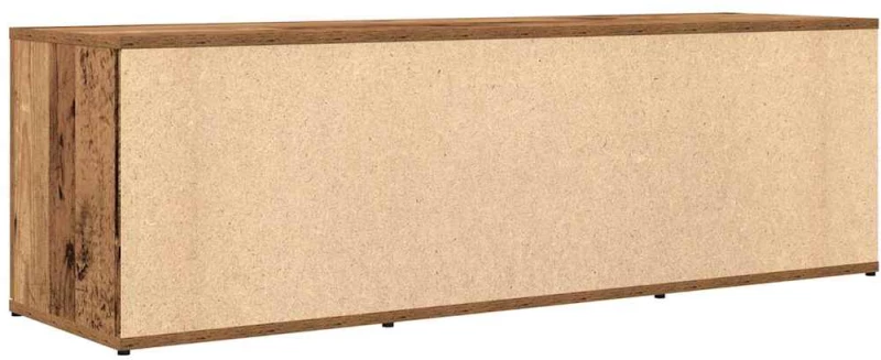 vidaXL Έπιπλο Τηλεόρασης Παλιό Ξύλο 120 x 34 x 37 εκ. από Μοριοσανίδα