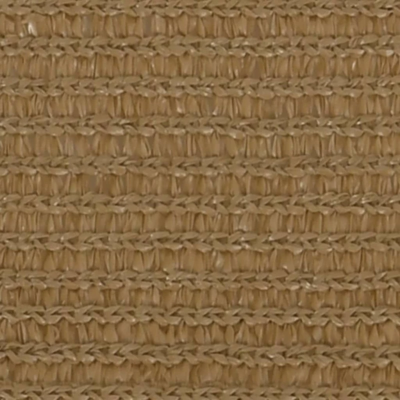 vidaXL Πανί Σκίασης Taupe 3 x 3 x 4,2 μ. από HDPE 160 γρ/μ²